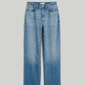 NWOT Curvy Baggy Straight Jeans in Letica Wash